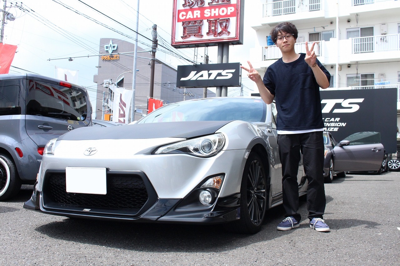 【値引き相談可！】【86/BRZ】TRD フルタップ車高調 トヨタ 86 GT TRDフルエアロ！車高調アルミ装着！A様にご納車